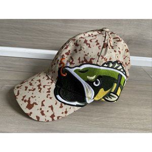 Vense Fishing Lures Camo Hat‎ Cap Green Adjustable